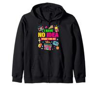 I Have No Idea What This is! Illustration Graphic Designs Sweat à Capuche