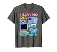 I Have No Idea What This Is Men Women Kid 70s 80s 90s Outfit T-Shirt