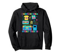 I Have No Idea What This is Retro 80s 90s Outfit Sweat à Capuche