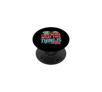 I Have No Idea What This Thing is Nostalgie Rétro PopSockets PopGrip Adhésif