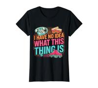 I Have No Idea What This Thing is Nostalgie Rétro T-Shirt Graphique avec Valeur