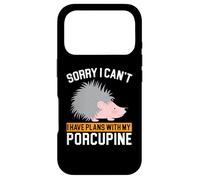 I Have Plans with My Porc-épic Rongeur Barbarie Animal Coque pour iPhone 17 Pro