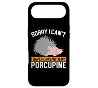 I Have Plans with My Porc-épic Rongeur Barbarie Animal Coque pour iPhone Air