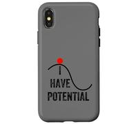 I Have Potential Energy, Style Vintage, Dicton drôle Coque pour iPhone X/XS