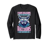 I Have Reasons to Believe Raccoons are Mocking Me Manche Longue