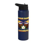 I Have Some Coconuts I Vacation Coconuts Stainless Steel Insulated Water Bottle