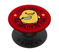 I Have Stability Ability to Stab PopSockets PopGrip Adhésif