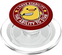 I Have Stability Ability to Stab PopSockets PopGrip pour MagSafe