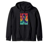 I Have Time to Listen Your Life Matters Fight End Break Sweat à Capuche