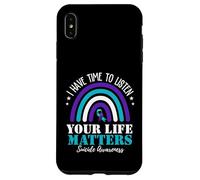 I Have Time to Listen Your Life Matters Suicide Prevention Coque pour iPhone XS Max