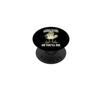 I Have to Ask Weird Stuff Or You'll Die Mème Grenouille PopSockets PopGrip Adhésif