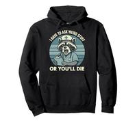 I Have to Ask Weird Stuff Or You'll Die Mème Grenouille Sweat à Capuche