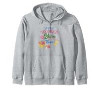 I Have Too Much Yarn Said No One Ever Knitting Humour Sweat à Capuche