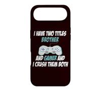 I Have Two Titles Brother Funny Gamer Jeux vidéo Jeu Amusant Coque pour iPhone Air