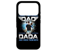 I Have Two Titles Dad and Dada Funny Fathers Day Coque pour iPhone 17 Pro
