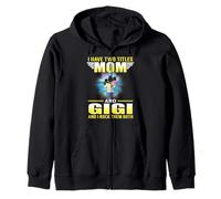 I Have Two Titles Mom and Gigi for Mothers Day Personalized Sweat à Capuche