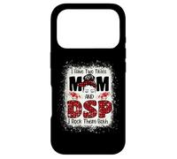 I Have Two Titles Mom & DSP Direct Support Staff Fête des Mères Coque pour iPhone 17 Pro