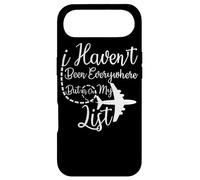 I Haven't Been Everywhere But It's on My List Avion Mode Coque pour iPhone Air