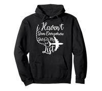 I Haven't Been Everywhere But It's on My List Avion Mode Sweat à Capuche