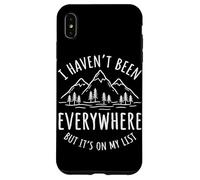 I Haven't Been Everywhere But It's on My List Randonnée Coque pour iPhone XS Max