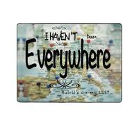 I Haven'T Been Everywhere - Tapis doux lavable pour décoration de salon, chambre à coucher, salon, 160 x 121 cm