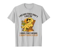 i Heard They Dont Like me i Hope They Heard Golden Retriever T-Shirt