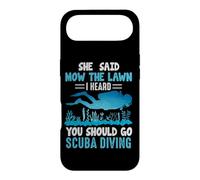 I Heard You Should Go Scuba Diving Funny Dive Diver Coque pour iPhone Air