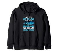 I Heard You Should Go Scuba Diving Funny Dive Diver Sweat à Capuche