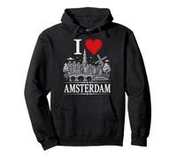 I Heart Amsterdam I Love Amsterdam Souvenir Sweat à Capuche