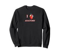 I Heart Anatomie Cardiaque Anatomique Médecin Étudiant Médecin Sweatshirt