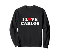 I Heart Carlos Style Y2K Grand Cœur Frère Papa Carlos Sweatshirt