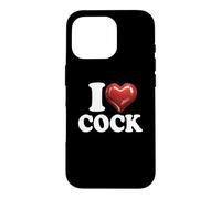 I Heart Cock Coq Love Sexual Healing Good Morning Romp Coque pour iPhone 16 Pro