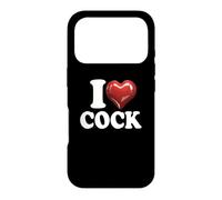 I Heart Cock Coq Love Sexual Healing Good Morning Romp Coque pour iPhone 17 Pro