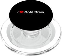 I Heart Cold Brew PopSockets PopGrip pour MagSafe