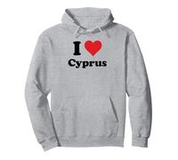 I Heart Cyprus Love Country Souvenir Themed Stuff Sweat à Capuche