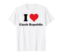 I Heart Czech Republic Love Country Souvenir Themed Stuff T-Shirt