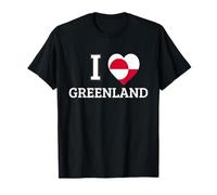 I Heart Groenland Flag is Not for Sale Support Danish Design T-Shirt