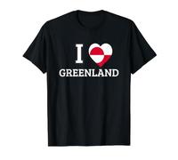 I Heart Groenland Flag is Not for Sale Support Danish Design T-Shirt Graphique avec Valeur