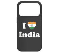 I Heart India Indian I Love India Coque pour iPhone 17 Pro