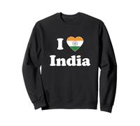 I Heart India Indian I Love India Sweatshirt