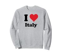 I Heart Italy Love Country Souvenir Themed Stuff Sweatshirt