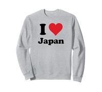 I Heart Japan Love Country Souvenir Themed Stuff Sweatshirt