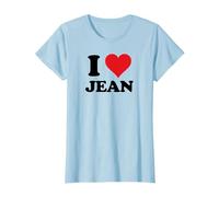 I Heart Jean First Name I Love Personalized Stuff T-Shirt