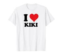 I Heart Kiki First Name I Love Personalized Stuff T-Shirt