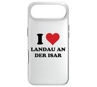 I Heart Landau an der Isar Germany Love German Souvenir Item Coque pour iPhone Air