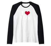 I Heart Lean Manche Raglan