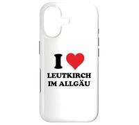 I Heart Leutkirch im Allgäu Germany Love German Souvenir ITE Coque pour iPhone 17