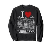 I Heart Ljubljana I Love Ljubljana Souvenir Sweatshirt