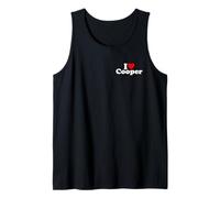 I HEART LOVE COOPER NOM SUR UN T-SHIRT Débardeur