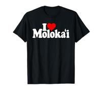 I Heart Love Molokai Hawaii T-Shirt